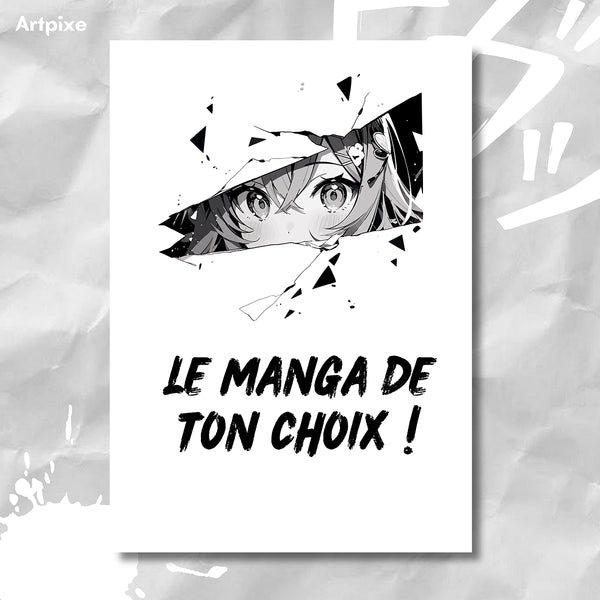 Personnalise ton Portrait Manga